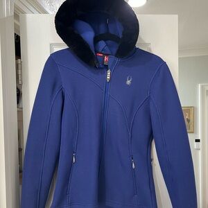 Purple Spyder Hooded Jacket